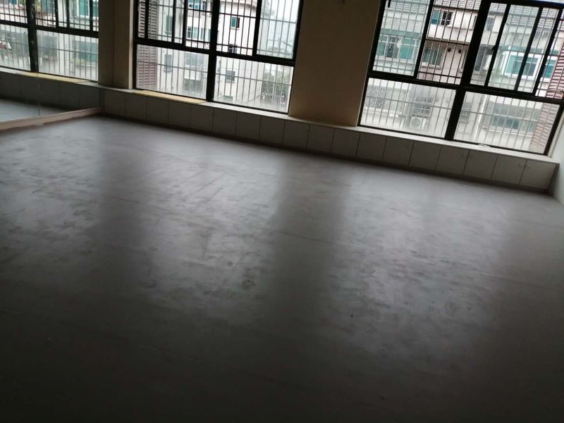 江苏苏州个人舞蹈室小丑地胶安装案例