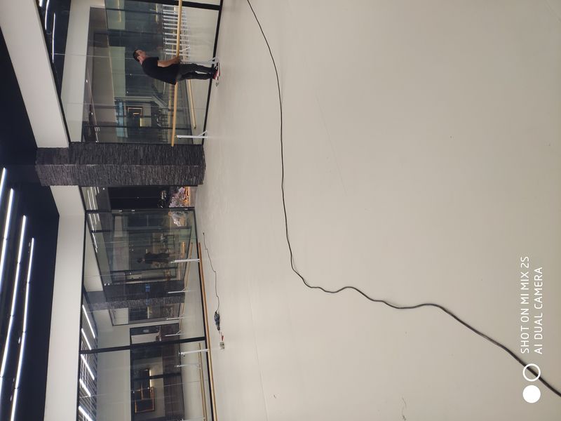 浙江杭州江南岸艺术园个人舞蹈室5004米色铺装案例